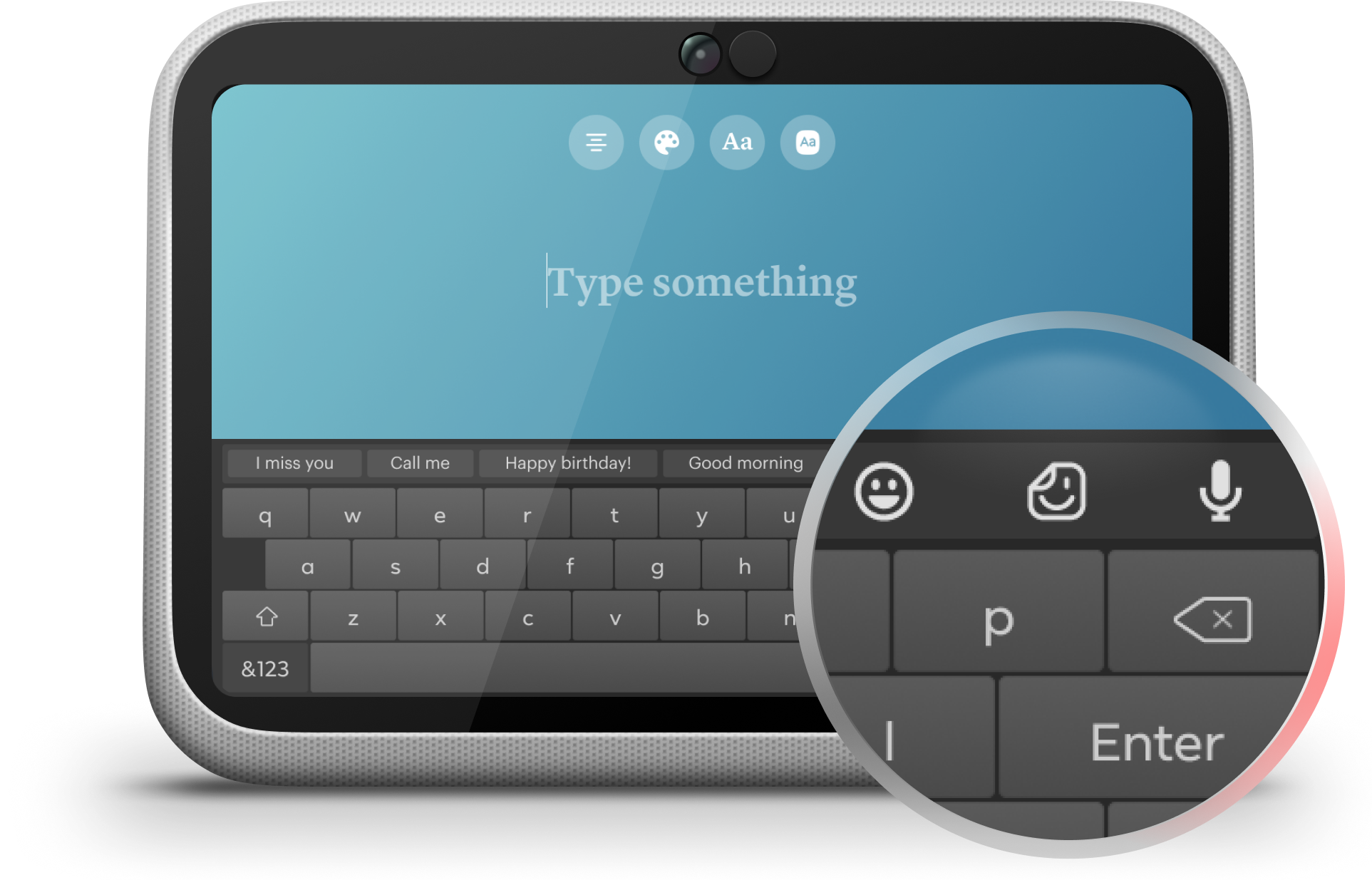 Portal Dictation — device view 2